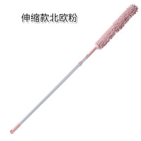 雪尼尔除尘掸加长缝隙清洁掸 可伸缩扫灰掸子床底清扫神器|伸缩款北欧粉