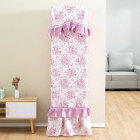 空调罩柜机开机不取柜式空调防尘套子3p3.5p匹家用客厅立式防风罩|开机不取巴黎恋人紫 小号170*50*30