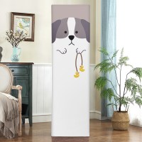 卡通空调罩立式方形柜机美的格力海尔奥克斯客厅开机不取防尘罩套|牧羊犬全包取下 方形175*53*33CM