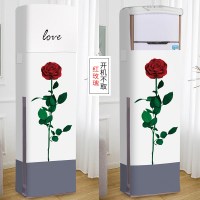 卡通空调罩立式方形柜机美的格力海尔奥克斯客厅开机不取防尘罩套|红玫瑰开机不取 方形170*50*30CM