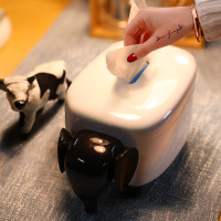 纸巾盒客厅简约北欧ins 抽纸盒创意茶几桌面餐巾纸收纳盒