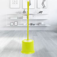 马桶抽马桶刷皮搋子管道疏通马桶刷子组合型带底座托抗摔防水防晒|8111刷子绿色