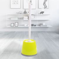 马桶抽马桶刷皮搋子管道疏通马桶刷子组合型带底座托抗摔防水防晒|8106刷子绿色