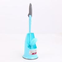 马桶抽马桶刷皮搋子管道疏通马桶刷子组合型带底座托抗摔防水防晒|90048刷子蓝色