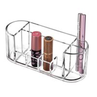 化妆刷桶大三格笔筒化妆品桌面收纳架眉笔梳子收纳盒多格整理