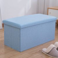 储物凳子收纳箱收纳凳子储物凳可坐成人方形沙发凳坐凳布艺换鞋凳