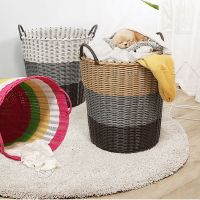 脏衣服收纳筐脏衣篮家用装放衣物的篮子脏衣篓洗衣桶娄框收纳神器