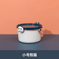 可爱玩具收纳桶儿童卡通手提宝宝乐高积木整理箱子零食盒同款|小号熊猫 两种规格可选
