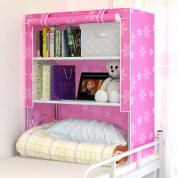 简易时尚衣柜宿舍神器床上单人衣橱特价简约床头收纳柜