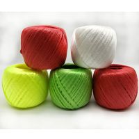 绑绳绑绳全新捆绑尼龙打包编织绳捆绑带塑料绳子捆扎包装绳扎绳|混色每卷100克3卷