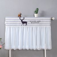 家用暖气片装饰遮挡罩铸铁简约全包老式套防熏墙暖气罩新款防尘罩|条纹麋鹿 40*70