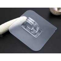 无痕挂钩强力粘胶水泥墙粘钩塑料挂钩免钉墙壁门后白粉墙吸盘贴钩|加厚塑料钩(15个装)