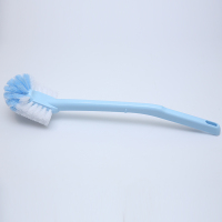 加长日式全角度马桶刷无死角洁厕刷厕所刷子坐便器清洁刷蹲坑刷|蓝色-马桶刷1只