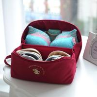 旅行衣服收纳袋内衣包旅游便携内裤收纳包文胸包多功能衣物整理袋