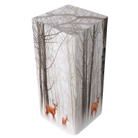 空气净化器罩家用小米通用除湿机罩防尘套净化器装饰布艺|森林麋鹿 适用于小米ProH(31cm×31cm×74cm)