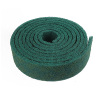 百洁布金刚砂菜瓜布不锈钢拉丝布除锈布铁板烧工业清洁布加厚卷|3M绿卷12厘米宽*6米长
