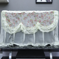 布艺电视机罩盖布防尘罩中式布艺盖巾42寸50寸55寸65寸液晶电视套|唯美—红 52英寸