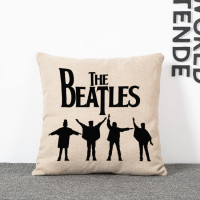 芝麻街沙发巾沙发垫四季通用ins网红卡通沙发布防尘沙发罩套盖巾|米白披头士单面亚麻 180*260cm