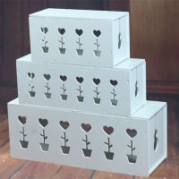 电线收纳盒充电器电源线隐藏盒电脑线整理盒插座拖线板电线理线器