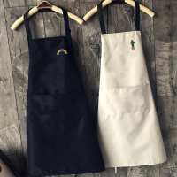 厨房围裙防水防油家用时尚女裙子韩版可爱日系工作服大人男士定制