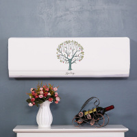 空调罩套挂式格力美的1.5p通用海尔室内机防尘罩家用北欧全包|爱心树(K) 80*30*18(适合小1p-1p)