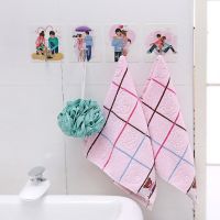 好帮手透明无痕挂钩出租房省空间门后卫生间厨房粘钩|图案装加强加厚 30个装送2个