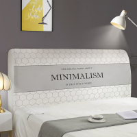 床头罩套床头套软包防尘罩靠背罩北欧万能保护套弹力布床头套罩|床头罩-简约生活 70*220(适合2.2米床)