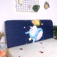 北欧弹力床头罩1.5m1.8米床头靠背罩子皮床头软包防尘罩保护套|星空床头罩 长150cm*高度50-65cm