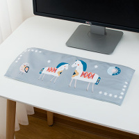 键盘防尘罩盖布通用型办公家用挡灰遮盖台式电脑机械键盘防尘布|小马 其它