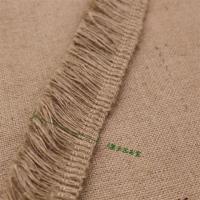 装饰麻绳 绳子手工diy棉麻材料花边复古装修工艺品编织宽扁麻织带|S3型号10米