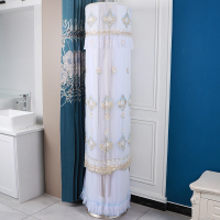 圆柱形空调罩保护套防尘罩空调套保护罩防护罩开机不取格力美的|晴天蓝色环环相扣蓝不取 美的天行云行御行俊行舒适星