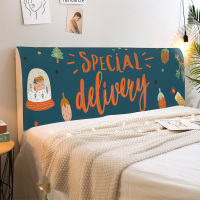 床头套罩全包简约床头靠背保护套实木板皮床软包万能防尘罩|梦想之家477 高度50-65*长度150cm(通用)