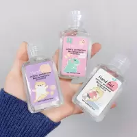 免洗洗手液小瓶消毒凝胶液随身装便携式家用酒精儿童 60ML [大瓶]款式随机哦