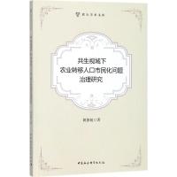 共生视域下农业转移人口市民化问题治理研究/联大学术文库