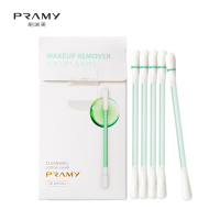 PRAMY/柏瑞美卸妆棉签棒化妆棉含卸妆液清洁棉棒含卸妆水一折即用