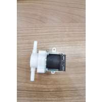 帮客材配 格力净水机 电磁阀(1/4废水带格网接杆式)