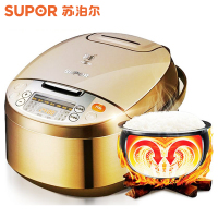 苏泊尔(SUPOR)电饭煲家用5L大容量3-8人多功能电饭锅铜晶不粘内胆金属机身24H智能预约定时SF50FC643