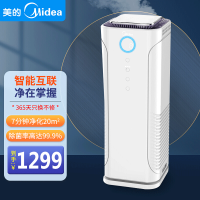 美的(Midea)空气净化器KJ400G-E33 家用净化器WIFI智控智能家电 空气净化器