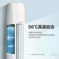 格力(GREE)空调KFR-50LW/NhGm3BAj云逸新能效变频2匹高温自洁三级能效圆柱立柜式冷暖空调(珊瑚玉色)