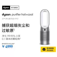 戴森(DYSON)HP07 多功能无叶净化风扇 兼具空气净化器凉风取暖功能 白银色
