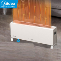 美的踢脚线石墨烯取暖器家用节能电暖器暖风机电暖风浴室小型暖气HDW11ZD