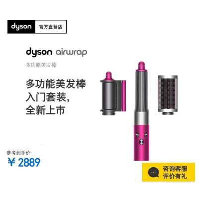 戴森(Dyson)多功能美发棒 HS05 Lite入门款 智能温控 并减少飞翘 美发造型器