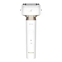 松下(Panasonic)电动剃须刀小锤子日本原装进口三刀头胡须刀往复式全身水洗剃胡刀ES-LM34-W 白色