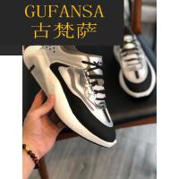 GUFANSA法国奢侈品牌 欧洲上流名士高端品牌KGDB Y3男鞋新款超火老爹鞋ins潮牌黑武士半透明欧洲站运动休闲鞋