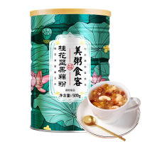 美粥食客 桂花坚果藕粉500g/罐 代餐坚果桂花莲子粉早餐冲饮营养早餐方便速食