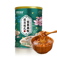 美粥食客 速溶桂花坚果藕粉500g/罐 代餐坚果莲子粉 早餐冲饮营养早餐方便速食