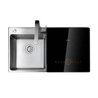 方太(FOTILE)水槽洗碗机JBSD2T-E3A/E3AL 黑色高能气泡洗 喷淋式高效去 套餐具大容量 热对流烘干