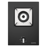 澳柯玛(AUCMA)燃气灶JZY-3D307B 单头灶 台嵌两用式 一级能效 5.2KW大火力聚能灶 液化气