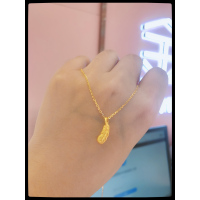 金鑫珠宝足金吊坠