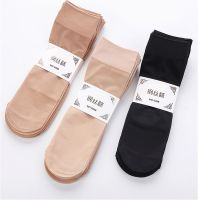 5/20双装袜子女士防勾丝肉色包芯丝钢丝面膜袜子薄款短丝袜